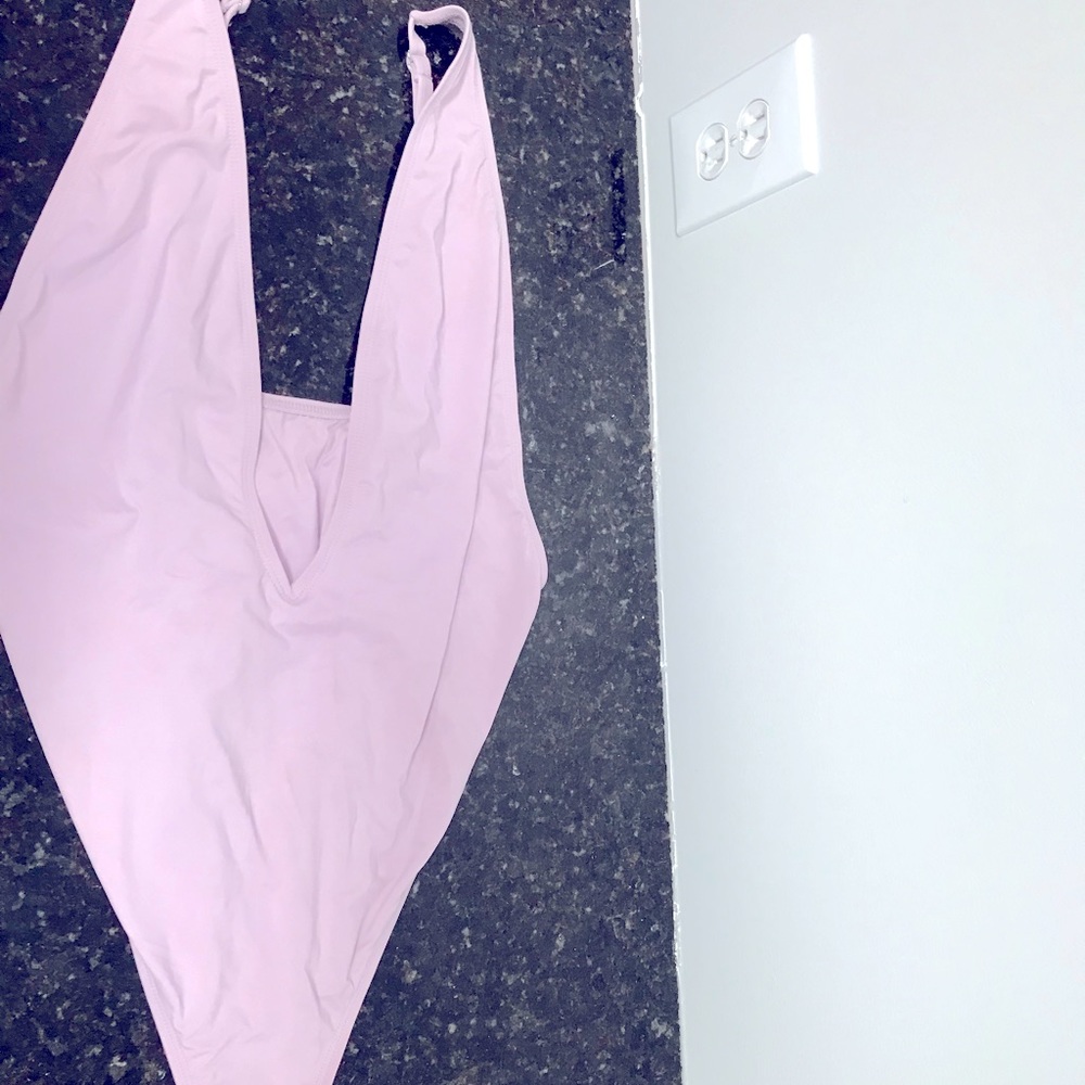 Lavender swimsuit
